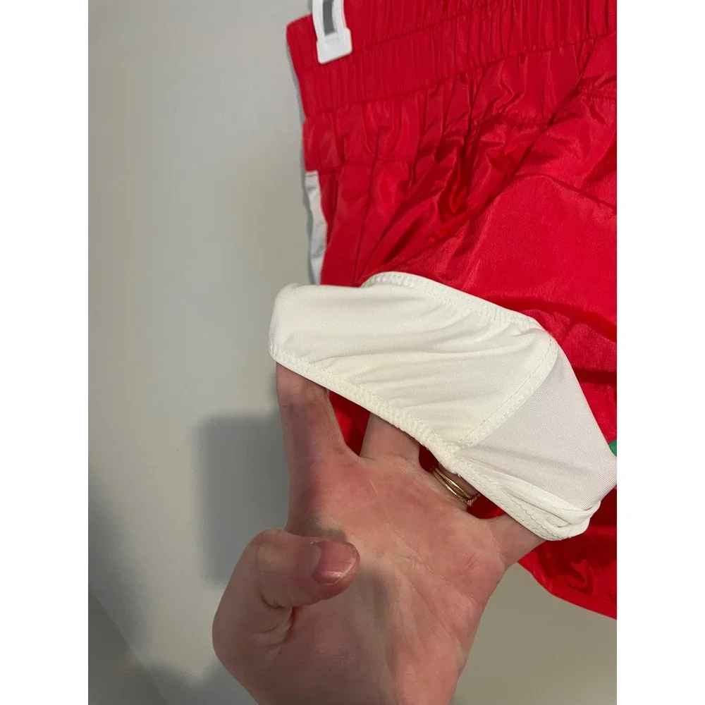 Free People Movement The Way Home Shorts Red and‎ Green Size Large Athleisure